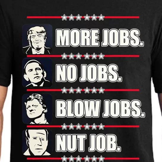 Presidents Vote Trump Anti Biden Obama Clinton Funny Choice Pajama Set