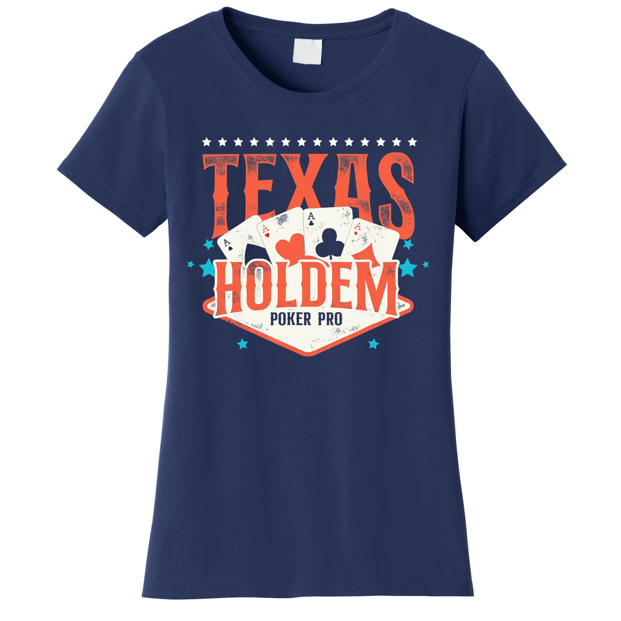 reservation Let brevpapir Poker Vintage Texas Holdem Poker Pro Women's T-Shirt | TeeShirtPalace