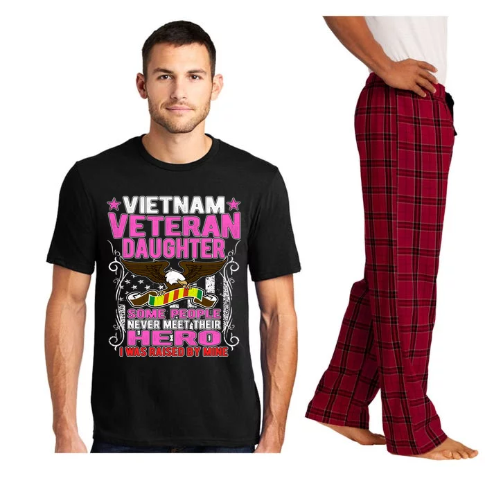 Proud Vietnam Veteran Daughter Gift I Was Raised By Mine Gift Pajama Set