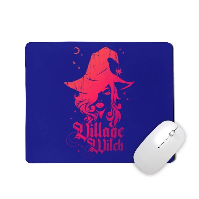 Pagan Vintage Village Witch Meaningful Gift Mousepad