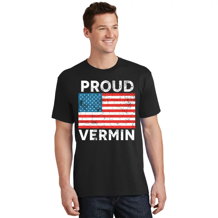 Proud Vermin Vote Blue 2024 Anti Trump T-Shirt