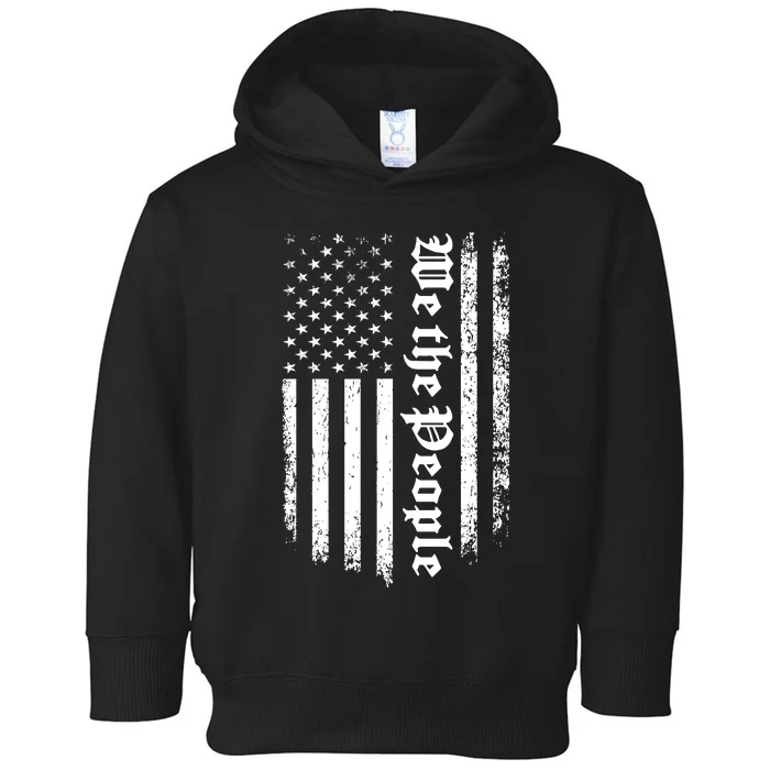 Patriotic Vintage Vibe Toddler Hoodie