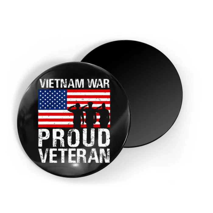 Proud Vietnam War Veteran Magnet