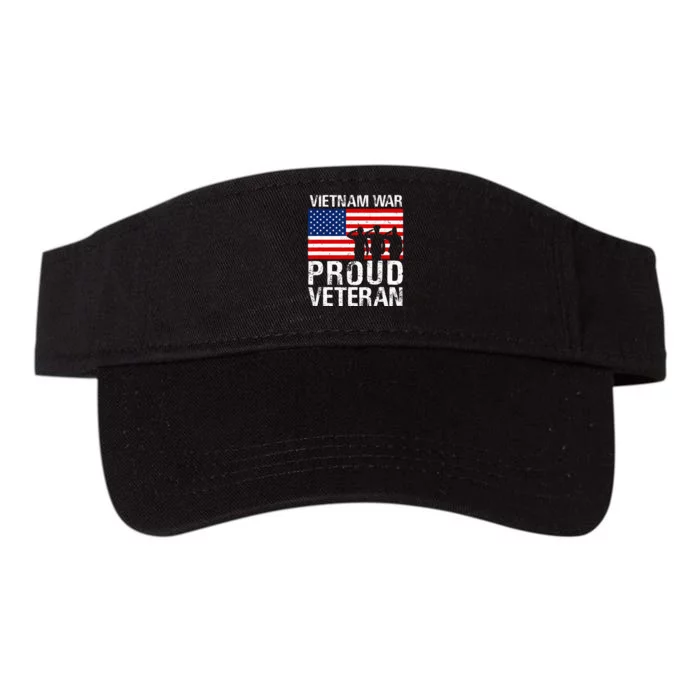 Proud Vietnam War Veteran Valucap Bio-Washed Visor