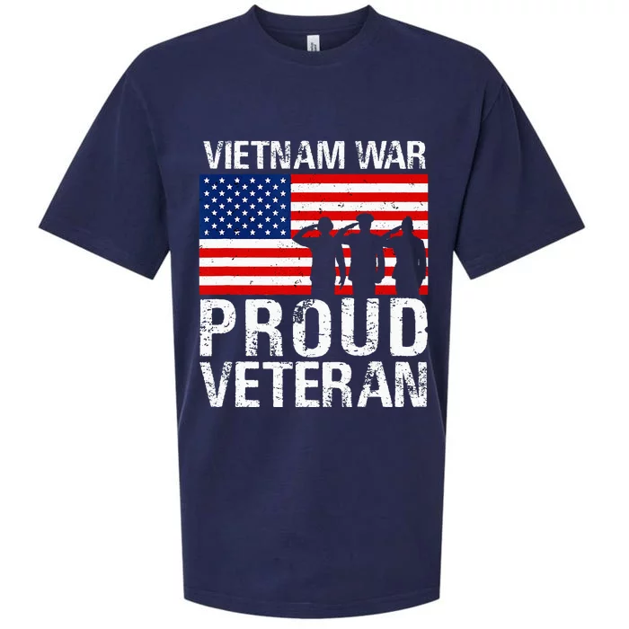 Proud Vietnam War Veteran Sueded Cloud Jersey T-Shirt