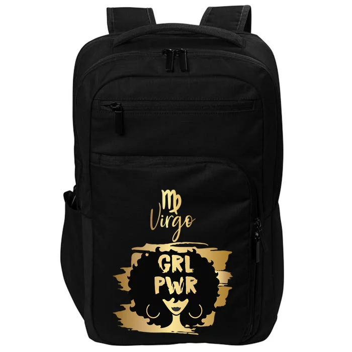 Power Virgo Zodiac Gift Impact Tech Backpack