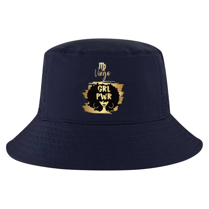 Power Virgo Zodiac Gift Cool Comfort Performance Bucket Hat