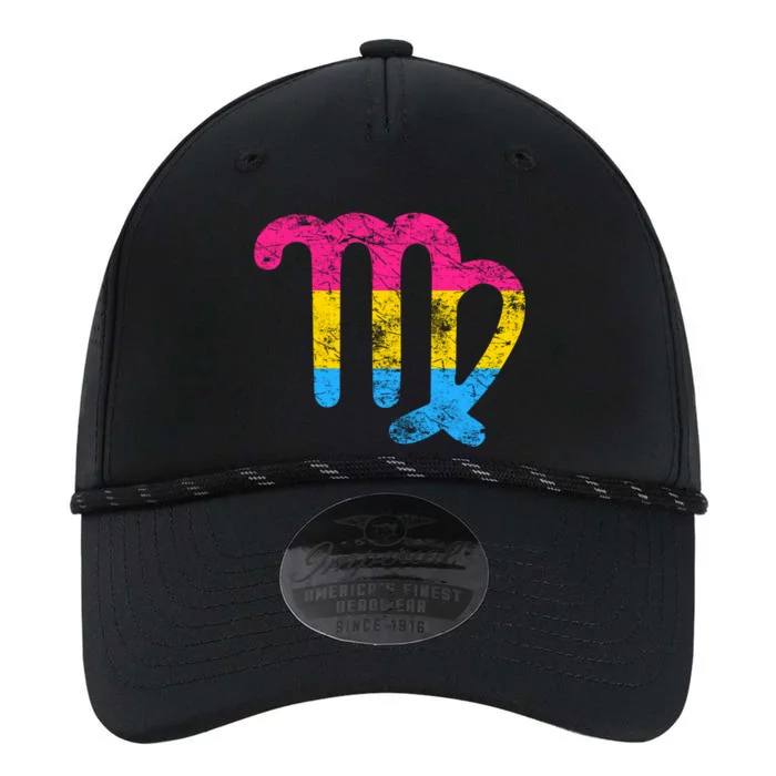 Pansexual Virgo Zodiac Sign Vintage Pansexual Pride Flag Gift Performance The Dyno Cap