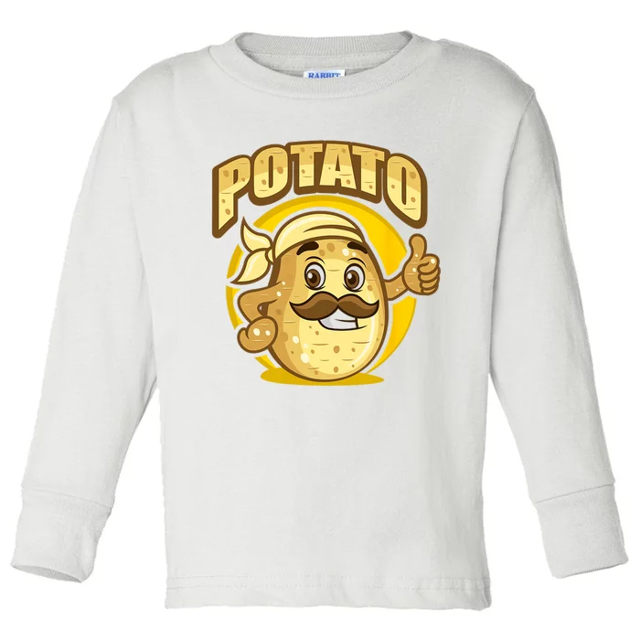 Potato With An E Toddler Long Sleeve Shirt