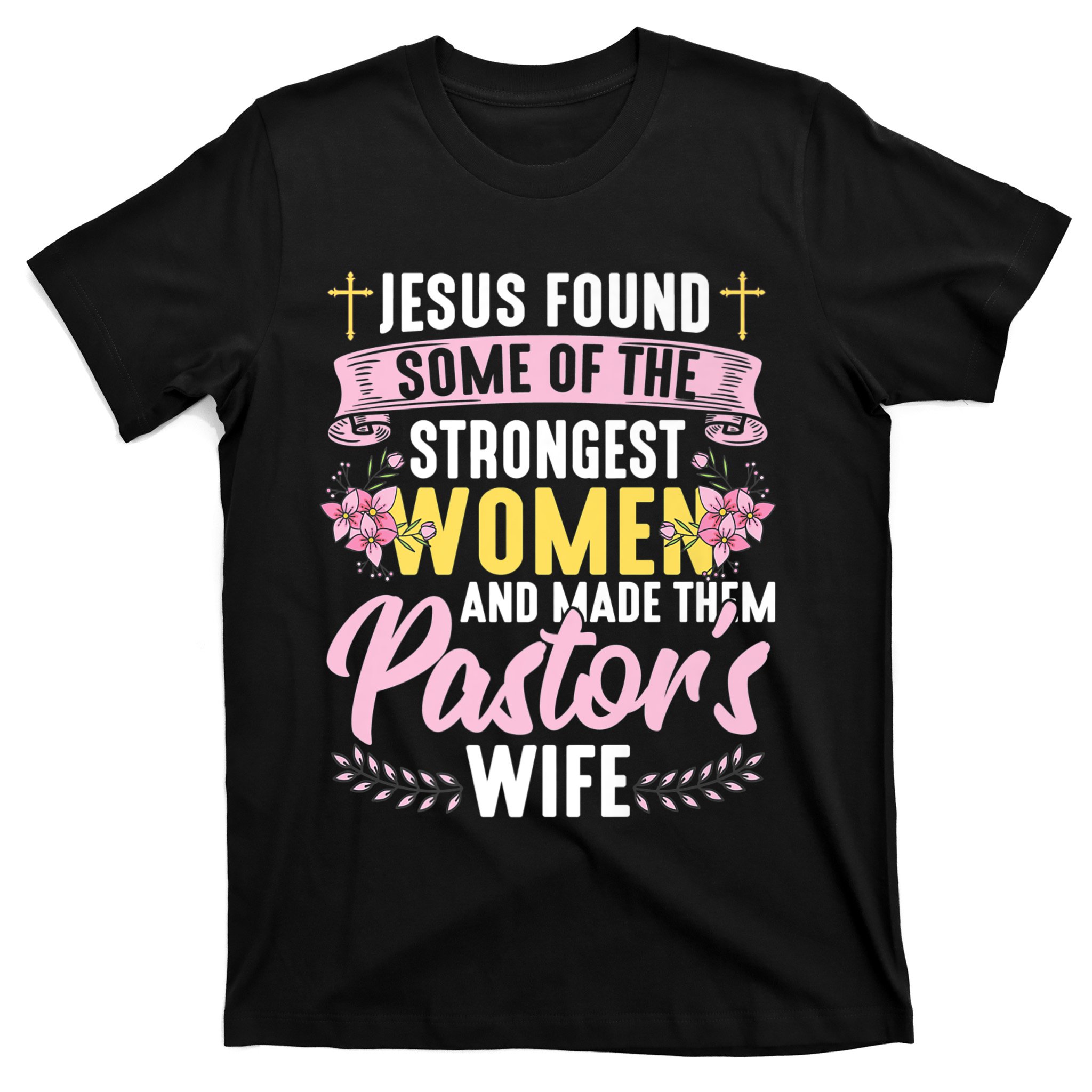 Pastor Wife Appreciation Church Christian Pastor Wife Premium T-Shirt ...