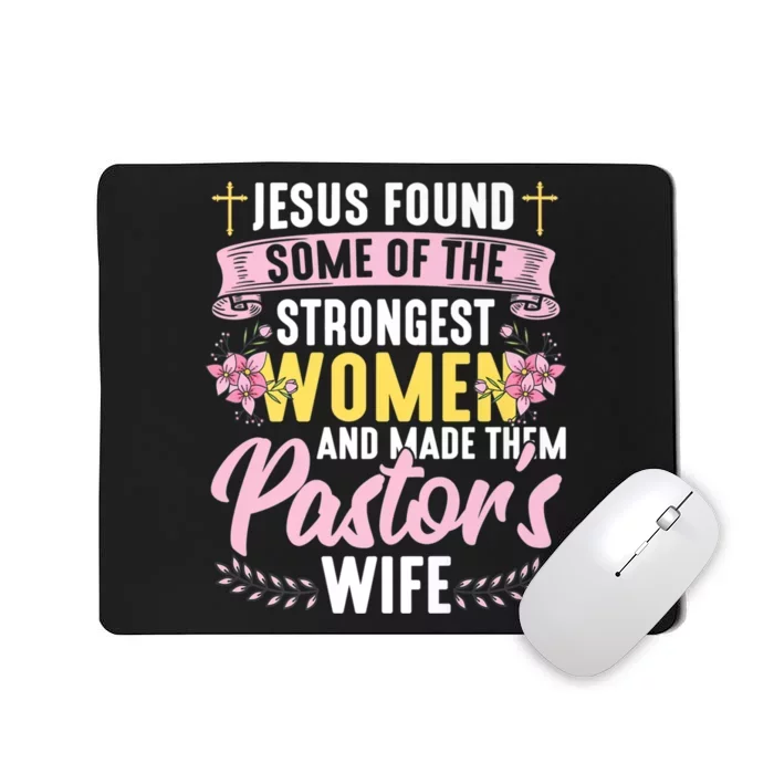 Pastor Wife Appreciation Church Christian Pastor Wife Premium Mousepad