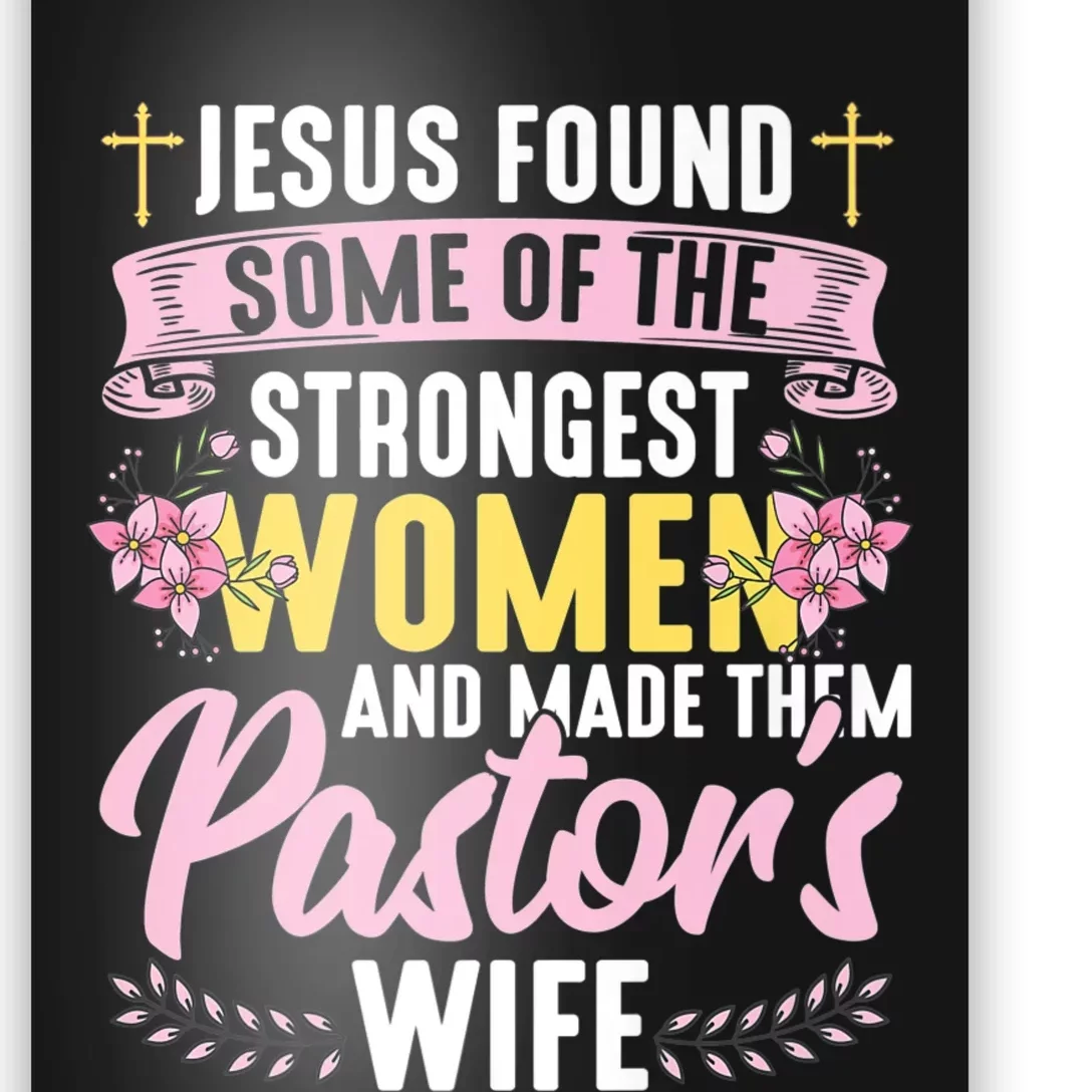 Pastor Wife Appreciation Church Christian Pastor Wife Premium Poster Teeshirtpalace 4557