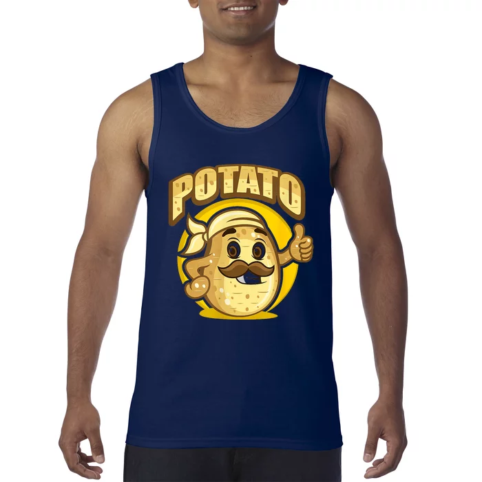 Potato With An E Tank Top