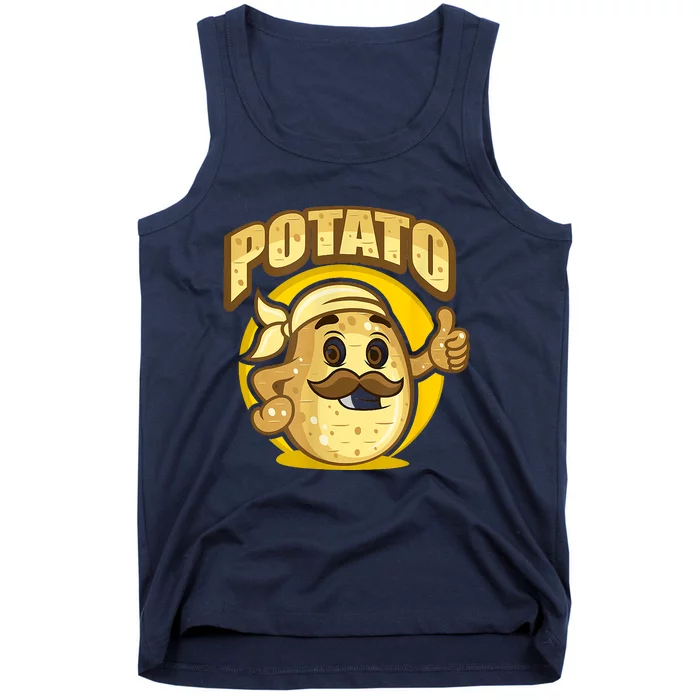 Potato With An E Tank Top