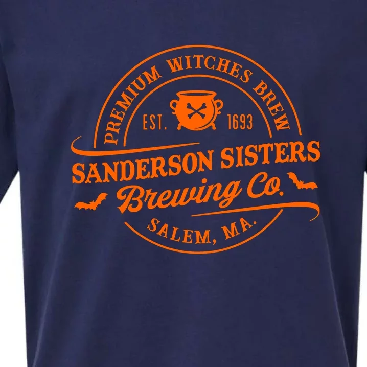 Premium Witches Brew Est 1963 Sanderson Sisters Brewing Co Halloween Costume Sueded Cloud Jersey T-Shirt