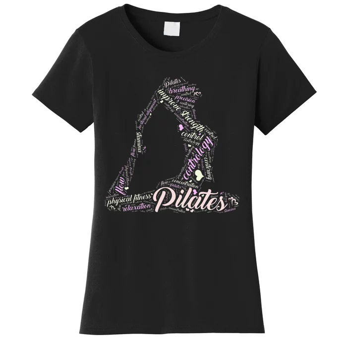 Pilates Wordcloud B Women's T-Shirt