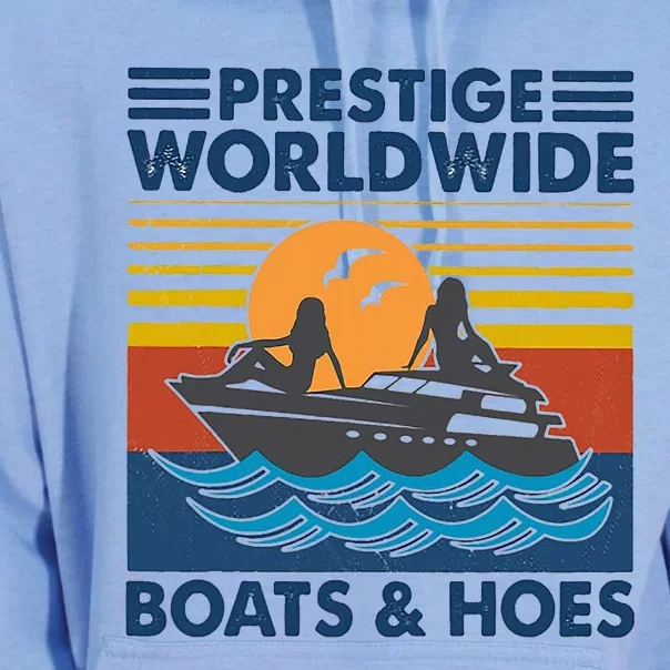 Prestige Worldwide Boats And Hoes Unisex Surf Hoodie