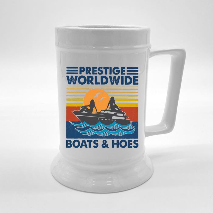 Prestige Worldwide Boats And Hoes Front & Back Beer Stein