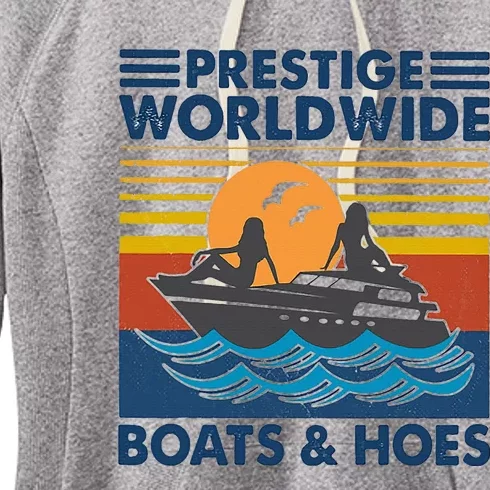 Prestige Worldwide Boats And Hoes Women's Fleece Hoodie