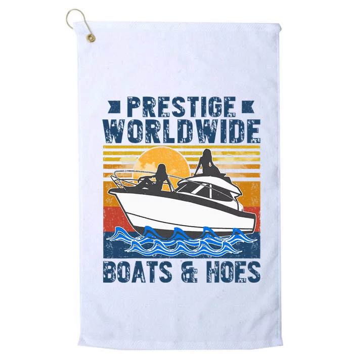 Prestige Worldwide Boats And Hoes Vintage Platinum Collection Golf Towel