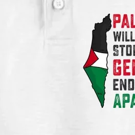 Palestine Will Be Free Stop The Genocide End The Apartheid Dry Zone Grid Performance Polo