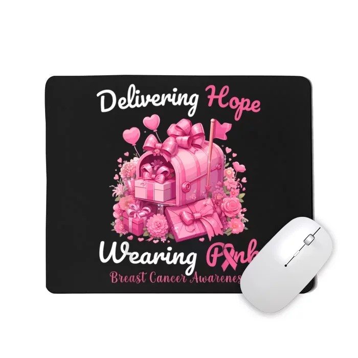 Postal Worker Breast Cancer Awareness Mousepad