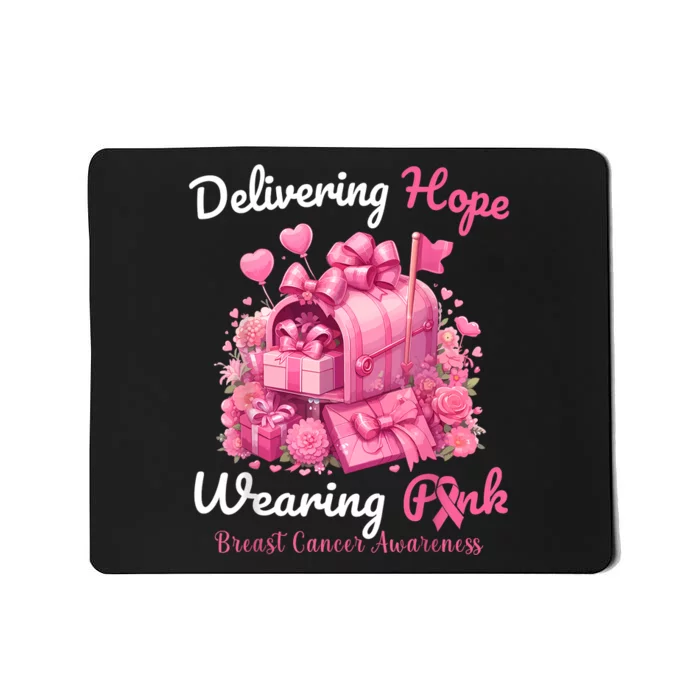 Postal Worker Breast Cancer Awareness Mousepad