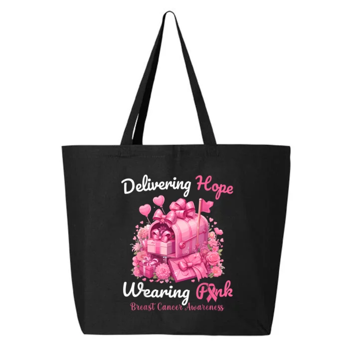 Postal Worker Breast Cancer Awareness 25L Jumbo Tote