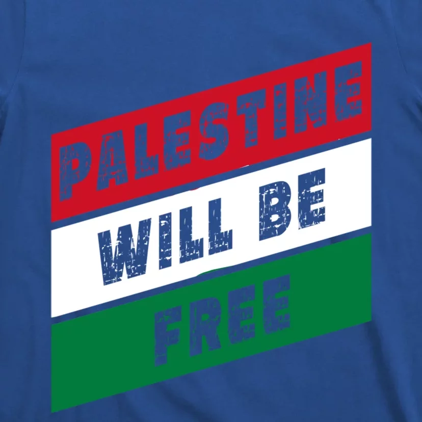 Palestine Will Be Free Fist Of Justice And Freedom Gift T-Shirt