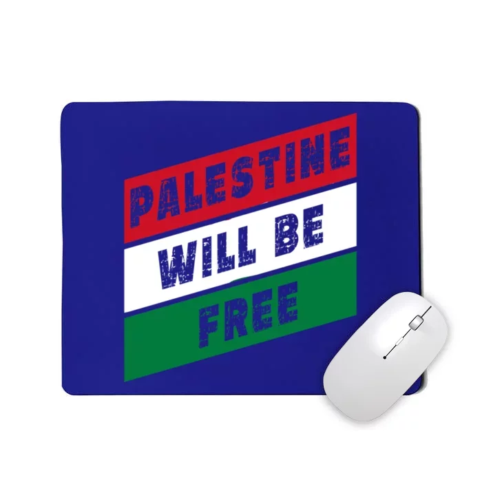 Palestine Will Be Free Fist Of Justice And Freedom Gift Mousepad