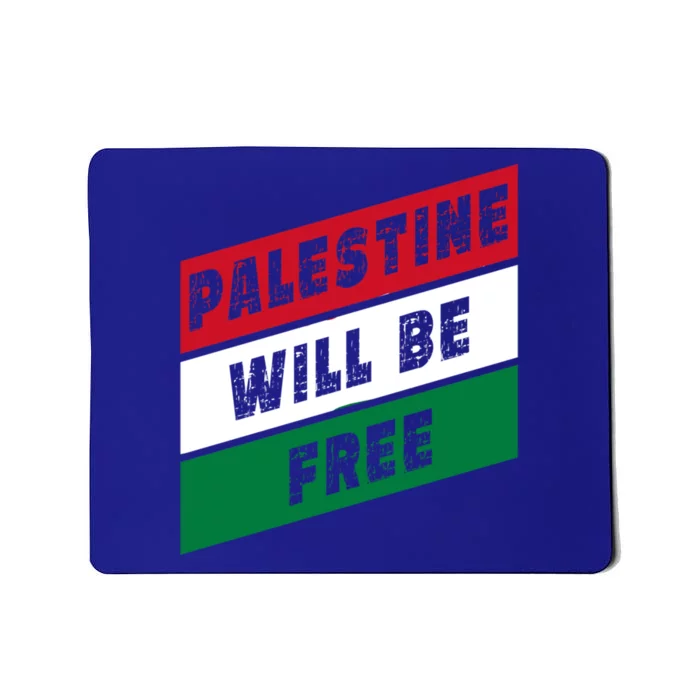 Palestine Will Be Free Fist Of Justice And Freedom Gift Mousepad