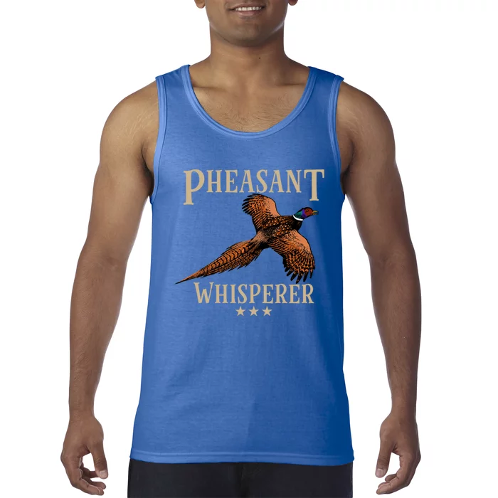 Pheasant Whisperer Beautiful Pheasant Design Funny Gift Tank Top