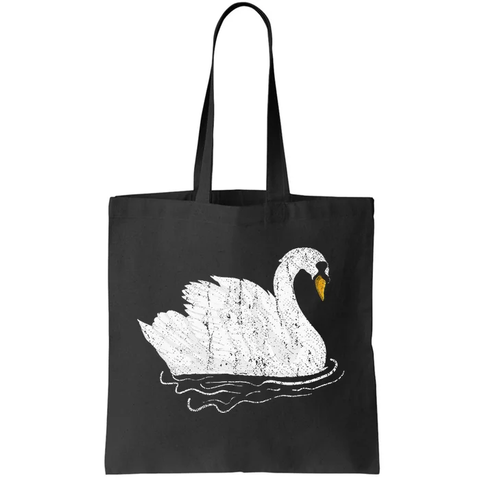 Pretty Wildlife Bird Beautiful Animal Lake Swan Tote Bag