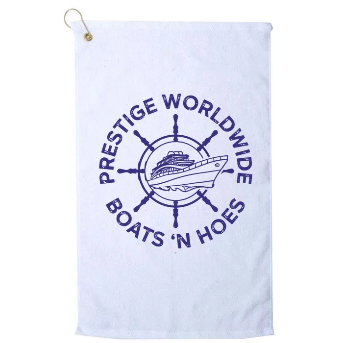 Prestige Worldwide Boats 'N Hoes Platinum Collection Golf Towel