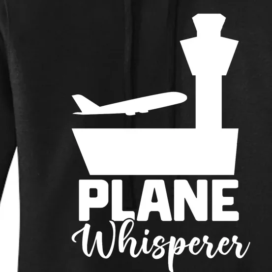 Plane Whisperer Charm Women's Pullover Hoodie