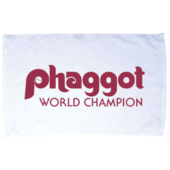 Phaggot World Champion Microfiber Hand Towel