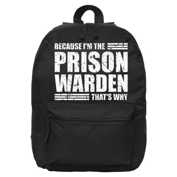 Prison Warden Costume Jail Corrections Officer Halloween 16 in Basic Backpack