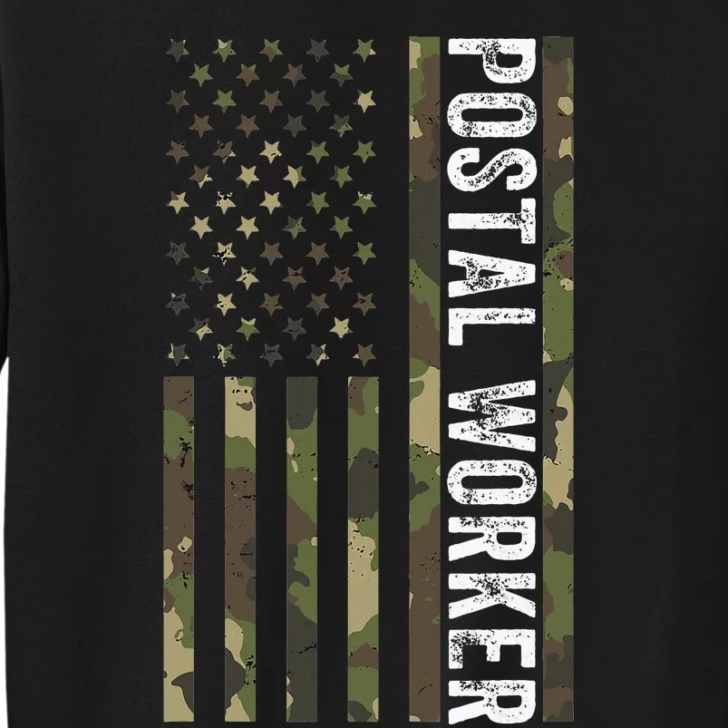 Postal Worker Camouflage American Flag Us Postal Service Sweatshirt