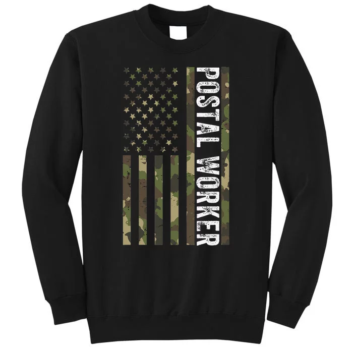 Postal Worker Camouflage American Flag Us Postal Service Sweatshirt