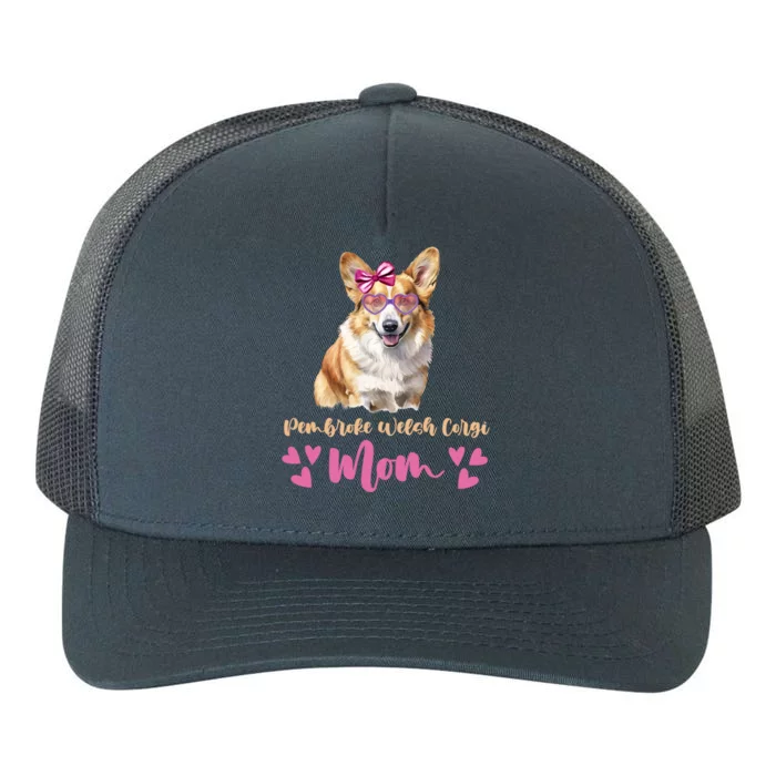 Pembroke Welsh Corgi Dog Mom Mothers Day Lover Dog Cool Gift Yupoong Adult 5-Panel Trucker Hat