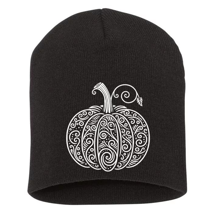 Pumpkin Women Cute Autumn Fall Thanksgiving Halloween Short Acrylic Beanie