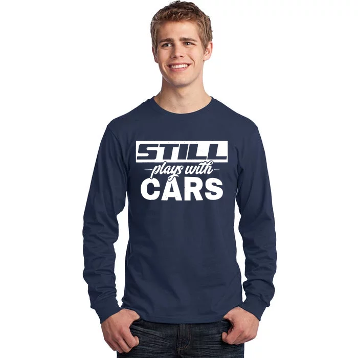 Plays With Cars Mechanic Tall Long Sleeve T-Shirt