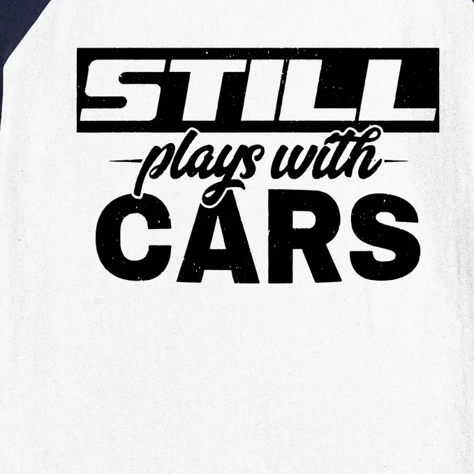 Plays With Cars Mechanic Baseball Sleeve Shirt