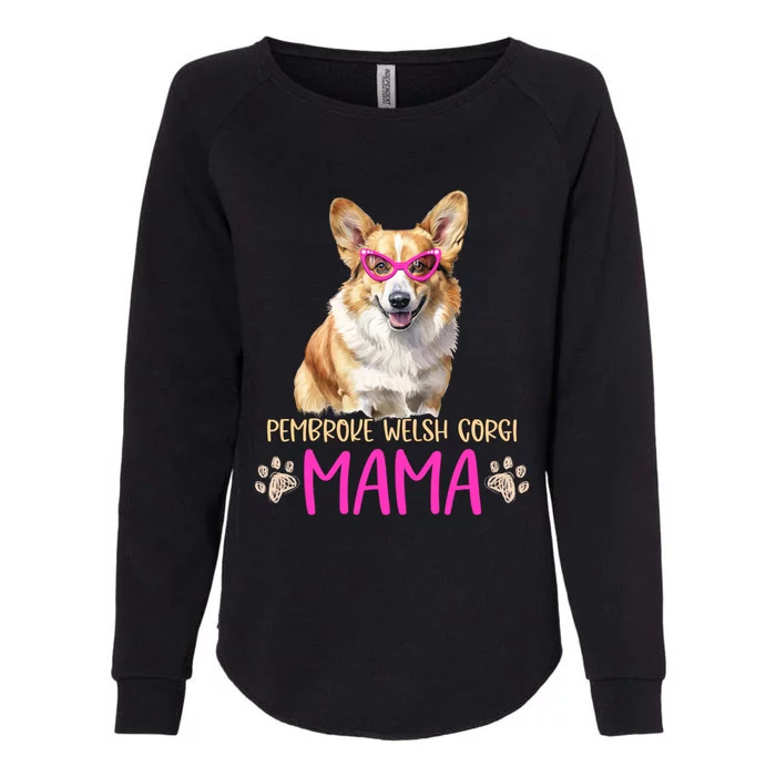 Pembroke Welsh Corgi Dog Breed Mama Cute Puppy Mother Great Gift Womens California Wash Sweatshirt