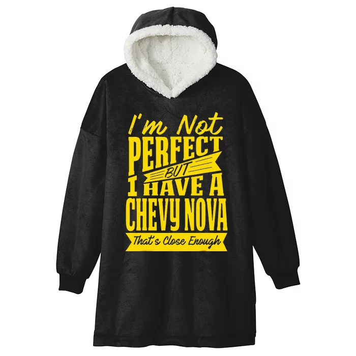 Perfect With C.H.E.V.Y N.O.V.A Hooded Wearable Blanket