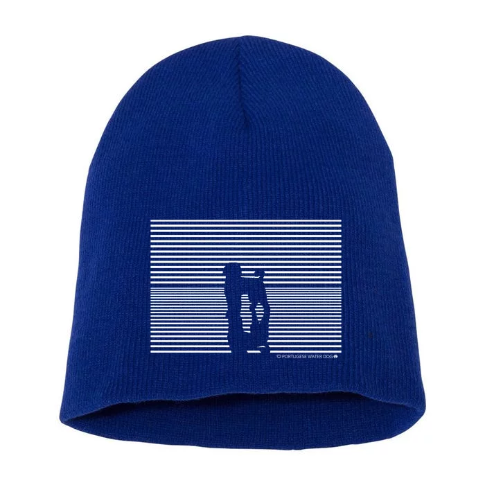 Portuguese Water Dog Love Funny Gift Short Acrylic Beanie