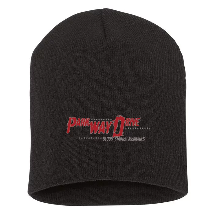 Park Way Drive Blood Stained Memories Short Acrylic Beanie