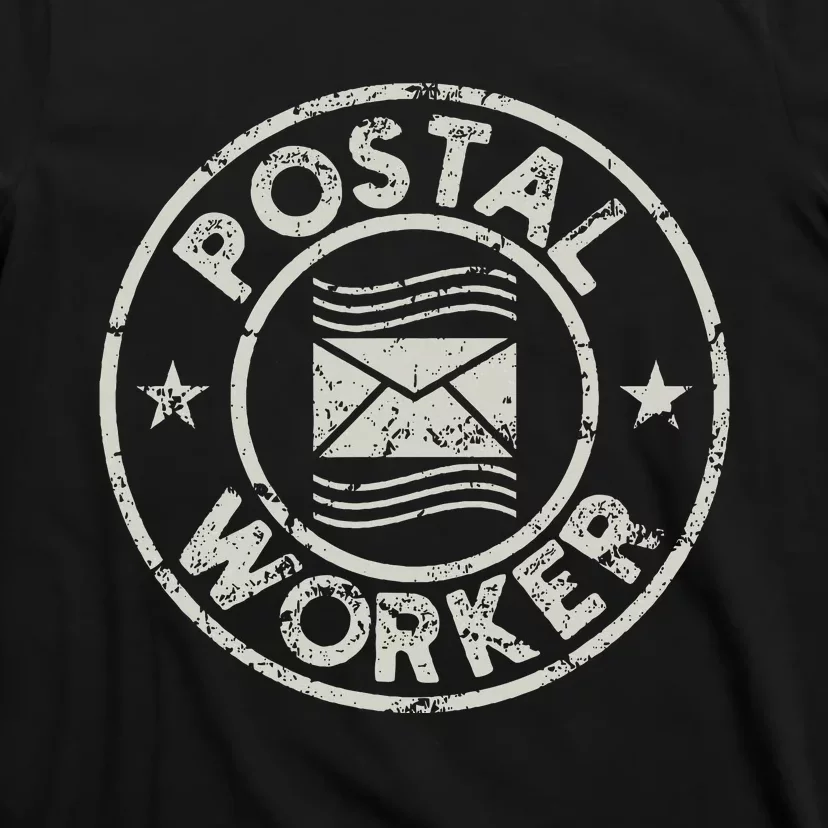 Postal Worker Delivery Service Post Office World Post Day T-Shirt