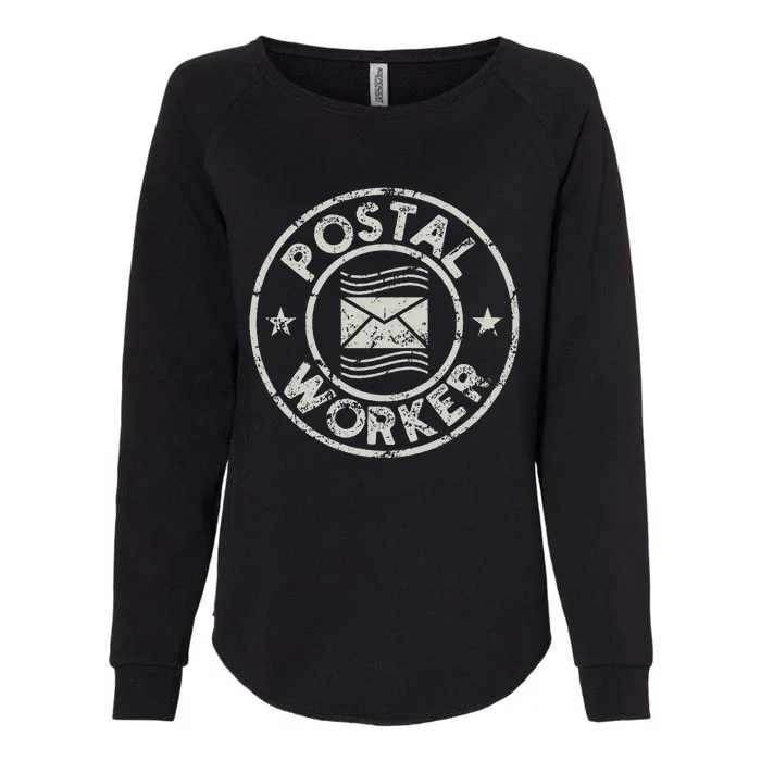 Postal Worker Delivery Service Post Office World Post Day Womens California Wash Sweatshirt