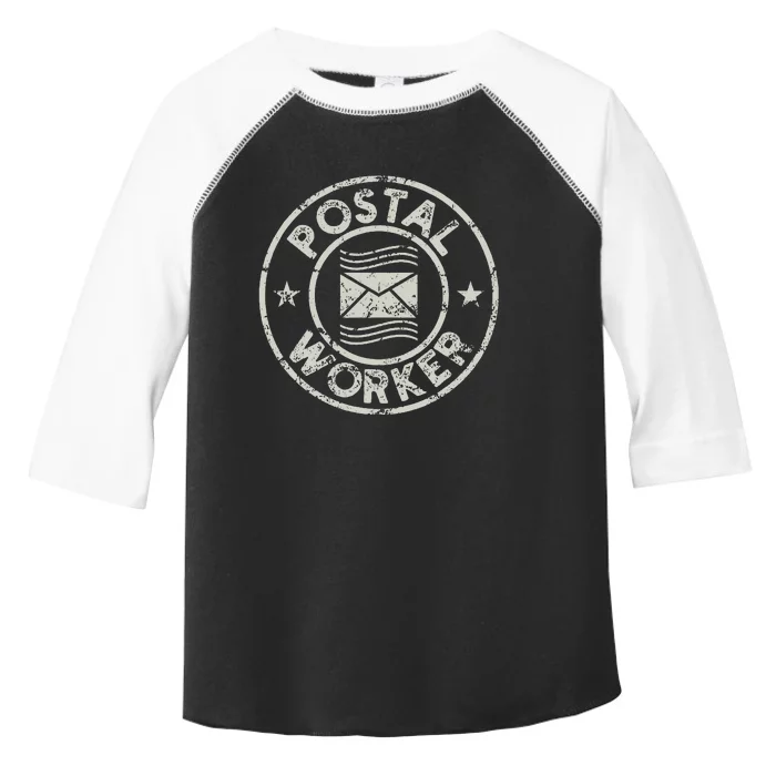 Postal Worker Delivery Service Post Office World Post Day Toddler Fine Jersey T-Shirt